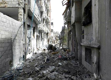 Suriye'de Yaşanan Katliamın Kareleri 18
