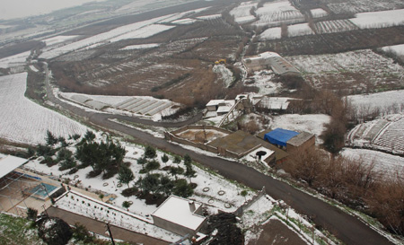 Diyarbakır'da kar manzaraları 4