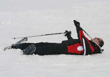 Hakkari'de Otluca tesislerindeki kayak keyfinden fotoğraflar 34