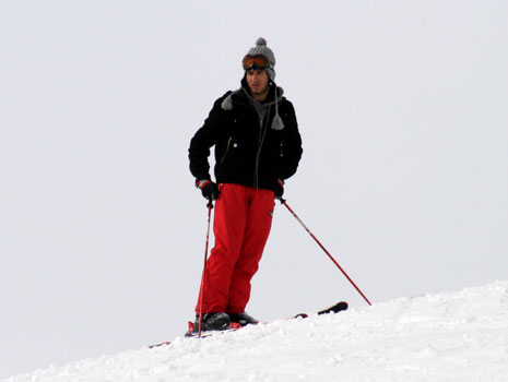 Hakkari'de Otluca tesislerindeki kayak keyfinden fotoğraflar 59