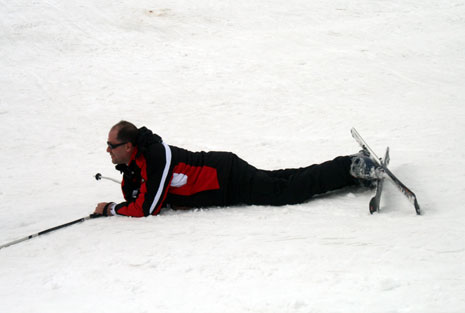 Hakkari'de Otluca tesislerindeki kayak keyfinden fotoğraflar 65