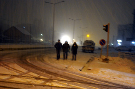 Yüksekova'da kar yağışı fotolar 03-02-2010 16