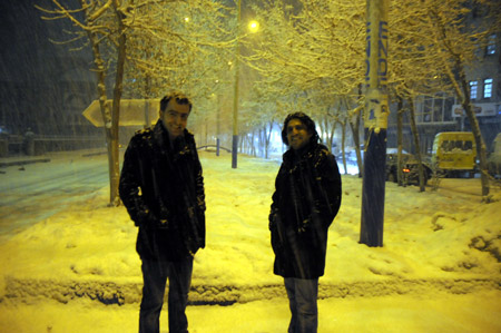 Yüksekova'da kar yağışı fotolar 03-02-2010 6