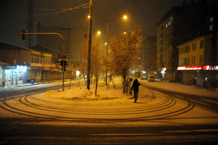 Yüksekova'da kar yağışı fotolar 03-02-2010 8