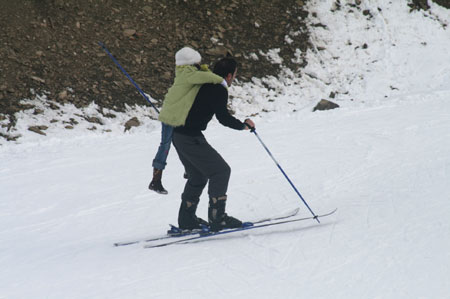 Hakkari'de haftasonumu kayak keyfinden kareler 4