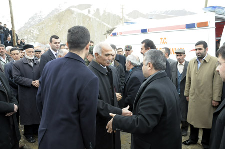 Ahmet Zeydan uğurlandı. 10