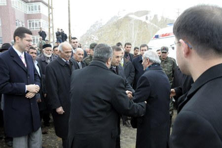 Ahmet Zeydan uğurlandı. 9