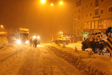 Hakkari kar esaretinde 2