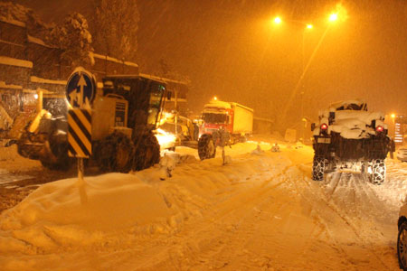 Hakkari kar esaretinde 40