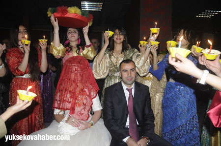 Yüksekova'da yapılan Telsaç ailesinin düğününden kareler 19