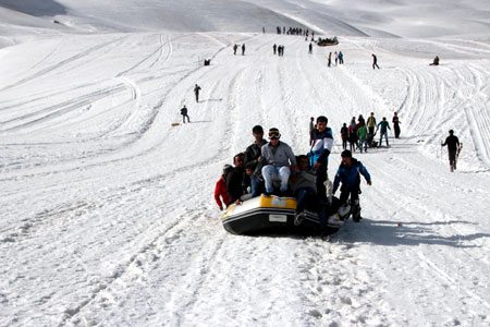 Hakkari'de kar festivali düzenlendi 104