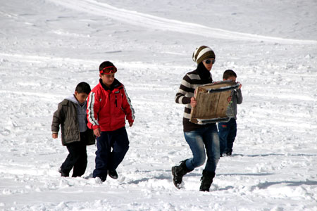 Hakkari'de kar festivali düzenlendi 106