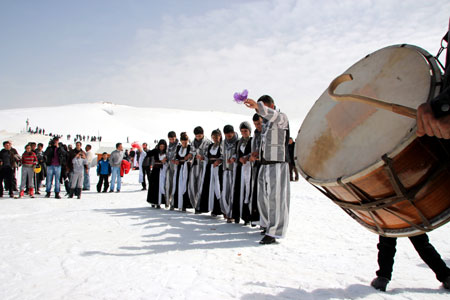 Hakkari'de kar festivali düzenlendi 113