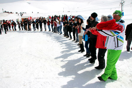 Hakkari'de kar festivali düzenlendi 119