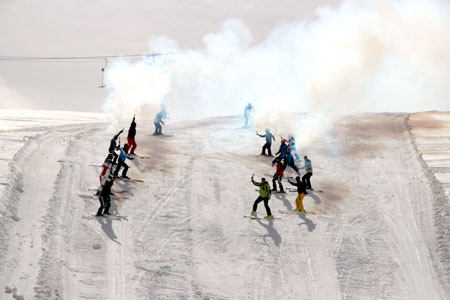 Hakkari'de kar festivali düzenlendi 26