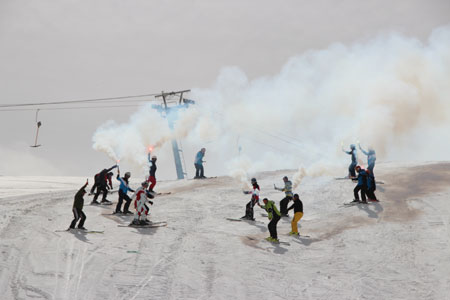 Hakkari'de kar festivali düzenlendi 33