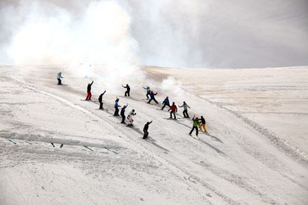 Hakkari'de kar festivali düzenlendi 34