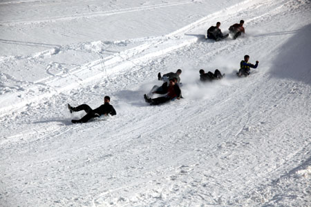Hakkari'de kar festivali düzenlendi 78