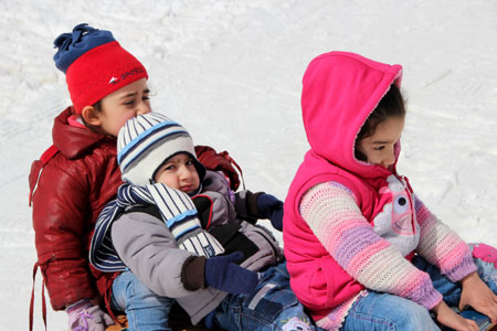 Hakkari'de kar festivali düzenlendi 80