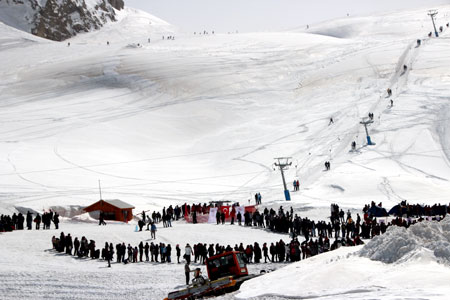 Hakkari'de kar festivali düzenlendi 89