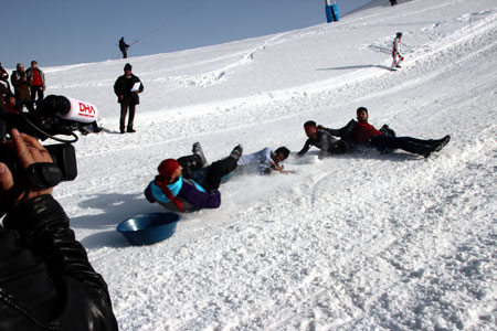 Hakkari'de kar festivali düzenlendi 90