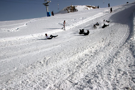Hakkari'de kar festivali düzenlendi 94