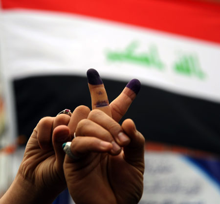 Irak Seçimlerinden kareler 1