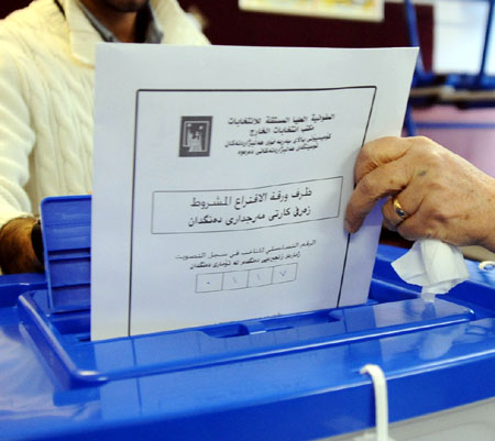 Irak Seçimlerinden kareler 12