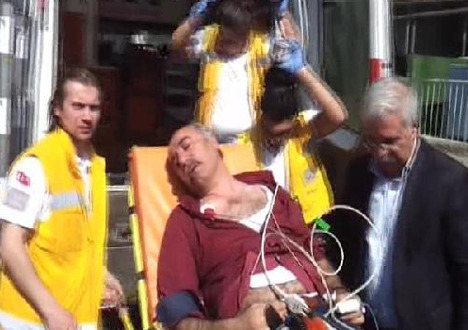 Yaralanan 16 kişi hastaneye kaldırıldı (Foto: DHA) 7
