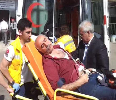 Yaralanan 16 kişi hastaneye kaldırıldı (Foto: DHA) 8