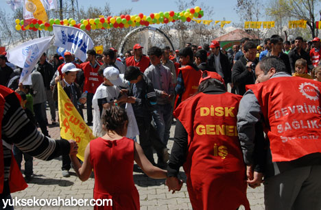 Yüksekova'da 1 Mayıs coşkusu 11