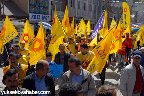 Yüksekova'da 1 Mayıs coşkusu 3