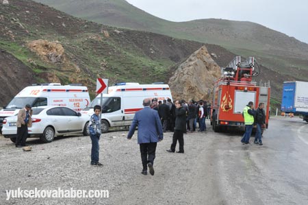 Yüksekova'da trafik kazası: 2 ölü 1