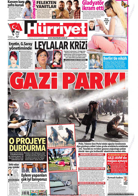 Basın Taksim eylemini nasıl gördü? 2
