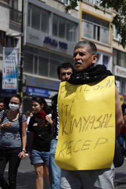 Taksim'de çatışmalar devam ediyor 49