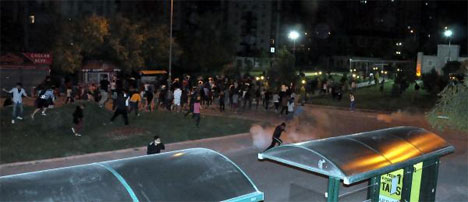 Taksim'de çatışmalar devam ediyor 6