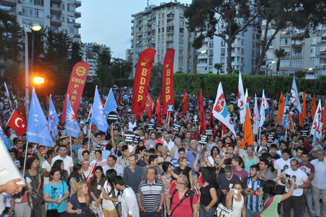 Adana, Mersin ve Aydın'da destek eylemi 12