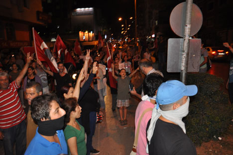 Adana, Mersin ve Aydın'da destek eylemi 22
