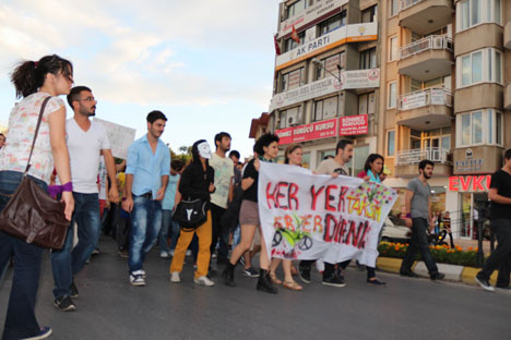 Adana, Mersin ve Aydın'da destek eylemi 4