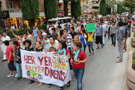 Adana, Mersin ve Aydın'da destek eylemi 6