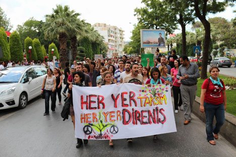 Adana, Mersin ve Aydın'da destek eylemi 7