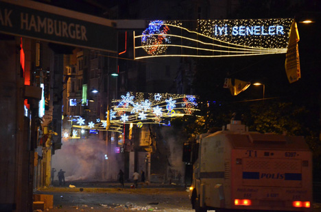 Taksim'de dün gece yaşananlar 58
