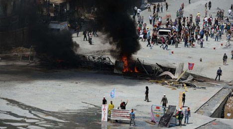 Fotoğraflarla Taksim direnişi 16