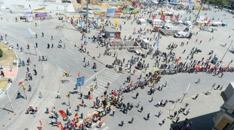 Fotoğraflarla Taksim direnişi 32