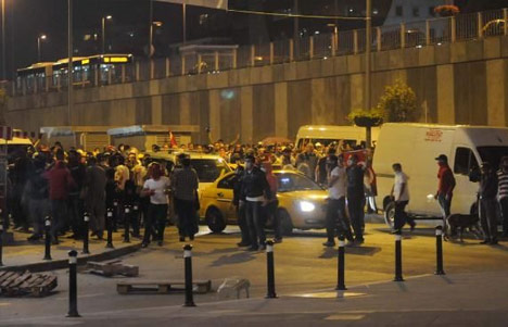 İstanbul'da olaylı geceden kareler 40