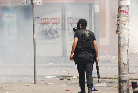 İstanbul'da çatışmalar devam ediyor 16
