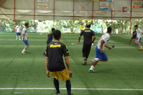 Halk turnuvası maçları sürüyor 98