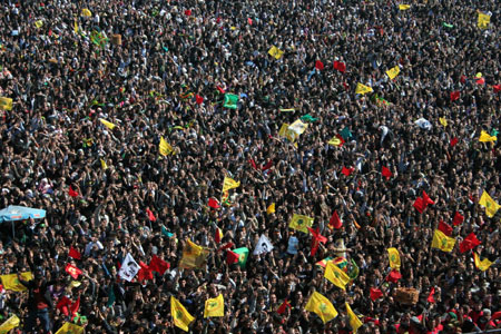 Diyarbakır'da çözüm Newrozu 28