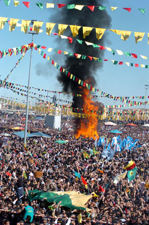 Diyarbakır'da çözüm Newrozu 66