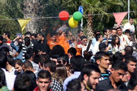 Kıbrıs'ta Newroz kutlaması 1